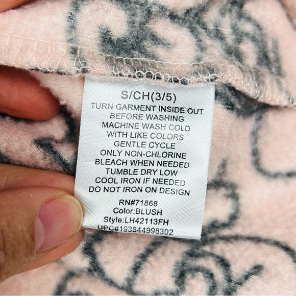 Mickey Mouse Disney Junior's Fleece Hoodie 1/4 Zip Pullover Casual Size Small - Picture 7 of 14